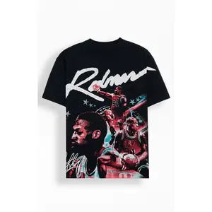 RODMAN BRAND Men's Star Slide T-Shirt - Multicolor