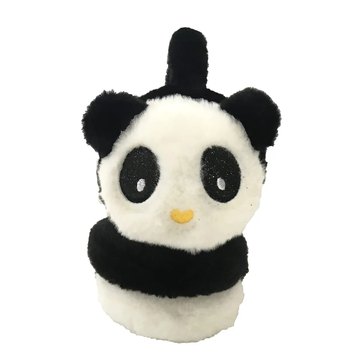 Fashion Culture Women's Panda Earmuffs, Cute Kitschy Animal Print Faux Fur Design, Cozy Cold Weather Accessory, Cold Weather Accessories, Animals, Female, Kitschy Charm, Panda Print, Kitschy Look