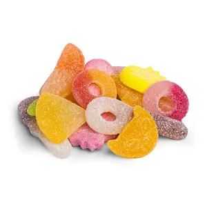 Swedish Candy Sour Mix - Stock Boy Sour Mix - 1/2 Pound Bag -  Mixed Assortment - Europe's Best Sour Candy- Bubs -Vegan - Bonbon - Snack - Gluten Free