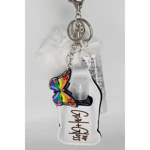 Clearly Important Lip Gloss Keychain