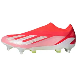 Adidas X CRAZYFAST Elite LL SG Metal Studs Football Cleats for Men - Anti-Slip Durable Red Soccer Shoes Trending Shoes, House White Official Shoes to Get / Maison Mihara