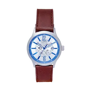 Heritor Automatic Men's Dayne Leather Band Watch
