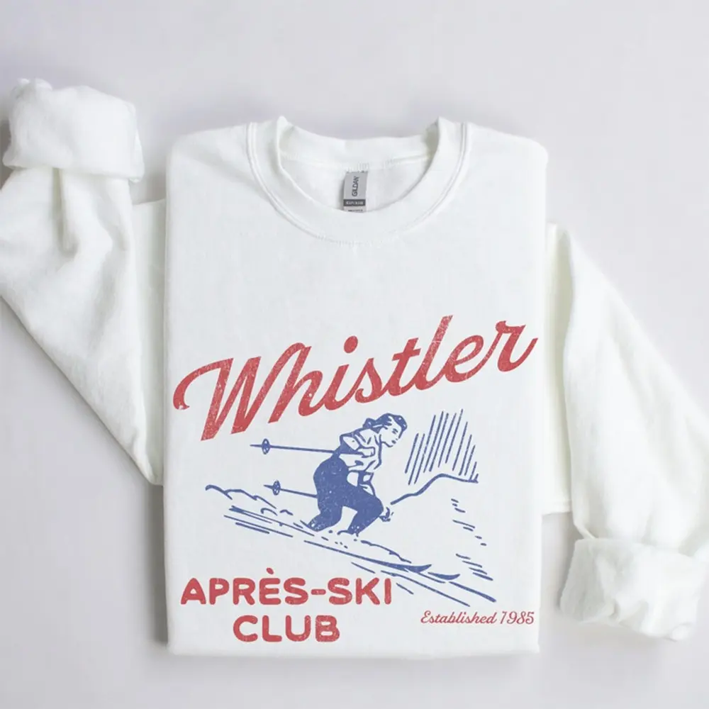 Whistler Après-ski Club Crewneck Sweatshirt