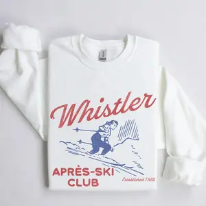 Whistler Après-ski Club Crewneck Sweatshirt
