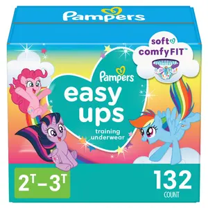 Pampers Easy Ups Girls' My Little Pony Disposable Training Underwear - 2T-3T -