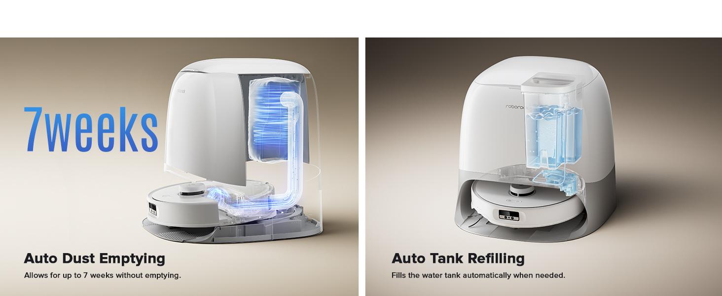 Roborock Qrevo Curv series Robot Vacuum and Mop, Zero-Tangling, 18,500Pa Suction, AdaptiLift Chassis, DuoDivide Main Brush, FlexiArm Arc Side Brush, FlexiArm Mop, Auto Mop Washing & Drying, Self-Emptying #TikTokShopBlackFriday #TikTokShopCyberMonday