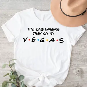 The One Where They Go To Vegas Shirt, Vegas Vacation Matching Shirts, Vegas Bachelorette Party Tees, Vegas Family Or Friends Trip T-shirts