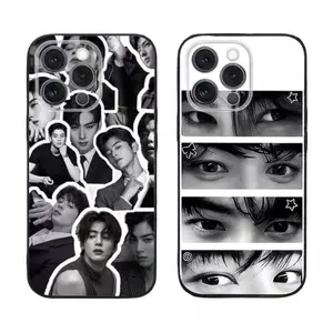 Actor Singer Cha EunWoo Phone Cases For iPhone 17 Promax Pro Air 16 Plus 15 14 13 12 11 Black TPU Shockproof Protective Cover Protection