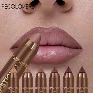 Velvet Lip Liner Waterproof Matte Lipliner Lasting Non-stick Cup Lip Liner Pencil Sexy Red Contour Tint Lipstick Pencil Makeup Lipliner Cosmetic