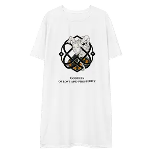 Goddess of Love & Prosperity T-Shirt Dress