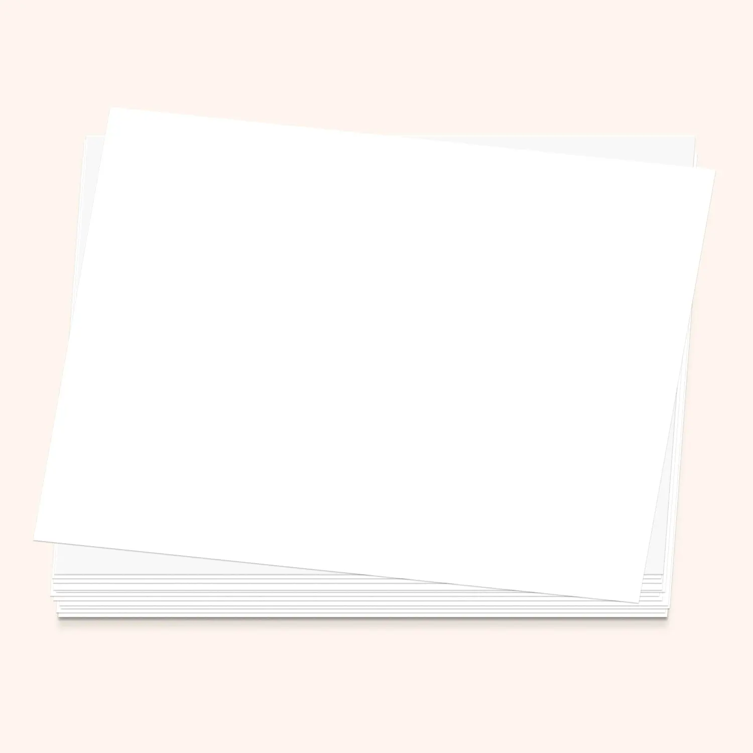 Plain White Postcards | Set of 50 | Size 5x7" Plain White Postcards | Set of 50 | Size 5x7"
