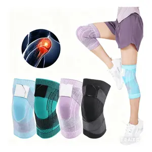 1 PC Compression Knee Brace For Sports Outdoor Knee Support Running Knee Protector with Straps