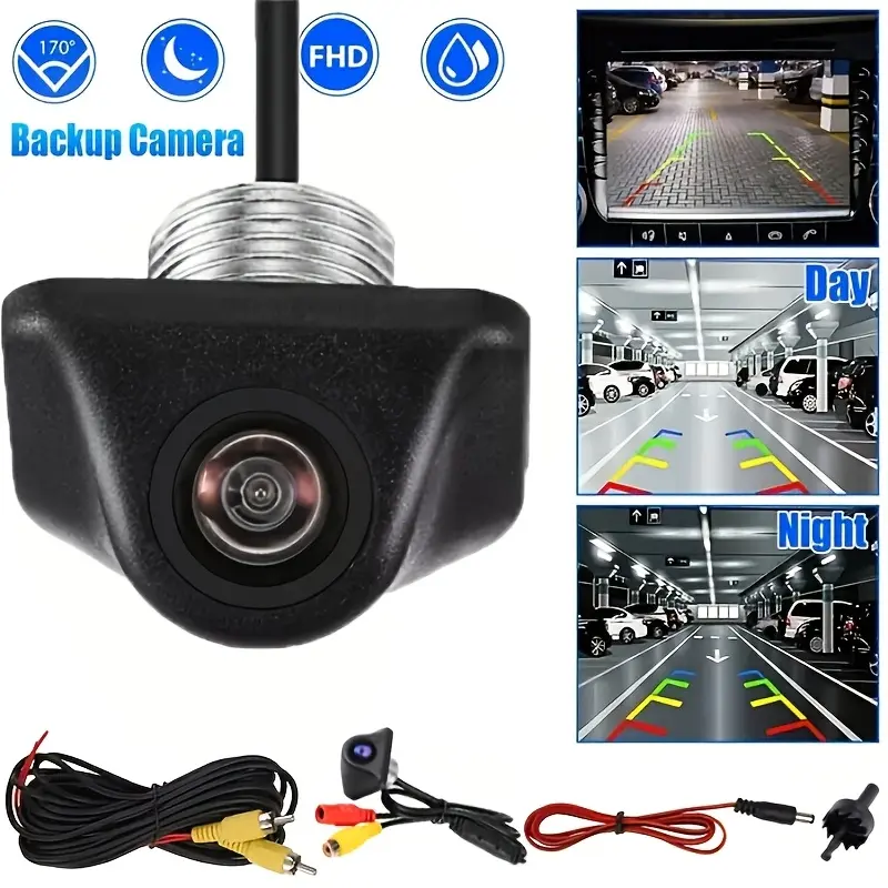 Car Backup Camera for Vehicles Universal Rear View Camera for Monitor Reversing Parking SUV Pickup Camper Tractor RV etc Car Security Camera