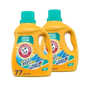 Sparkling Waters Plus Fade Defense Liquid Laundry Detergent ,77-Loads, 100.5 fl.oz., 2-Pack