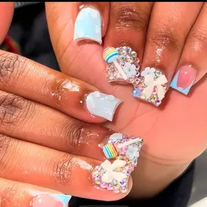 Pretty Nails: Rainbow