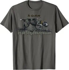 T shirt Deutsch Drahthaar. The born Hunter. - Zamayraceles Shop 37B07C9QD5LJ