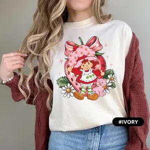 Strawberry Shortcake Shirt, 80s Birthday Party shirt, 80s shirt, Women's 80s shirt, Birthday Gift shirts