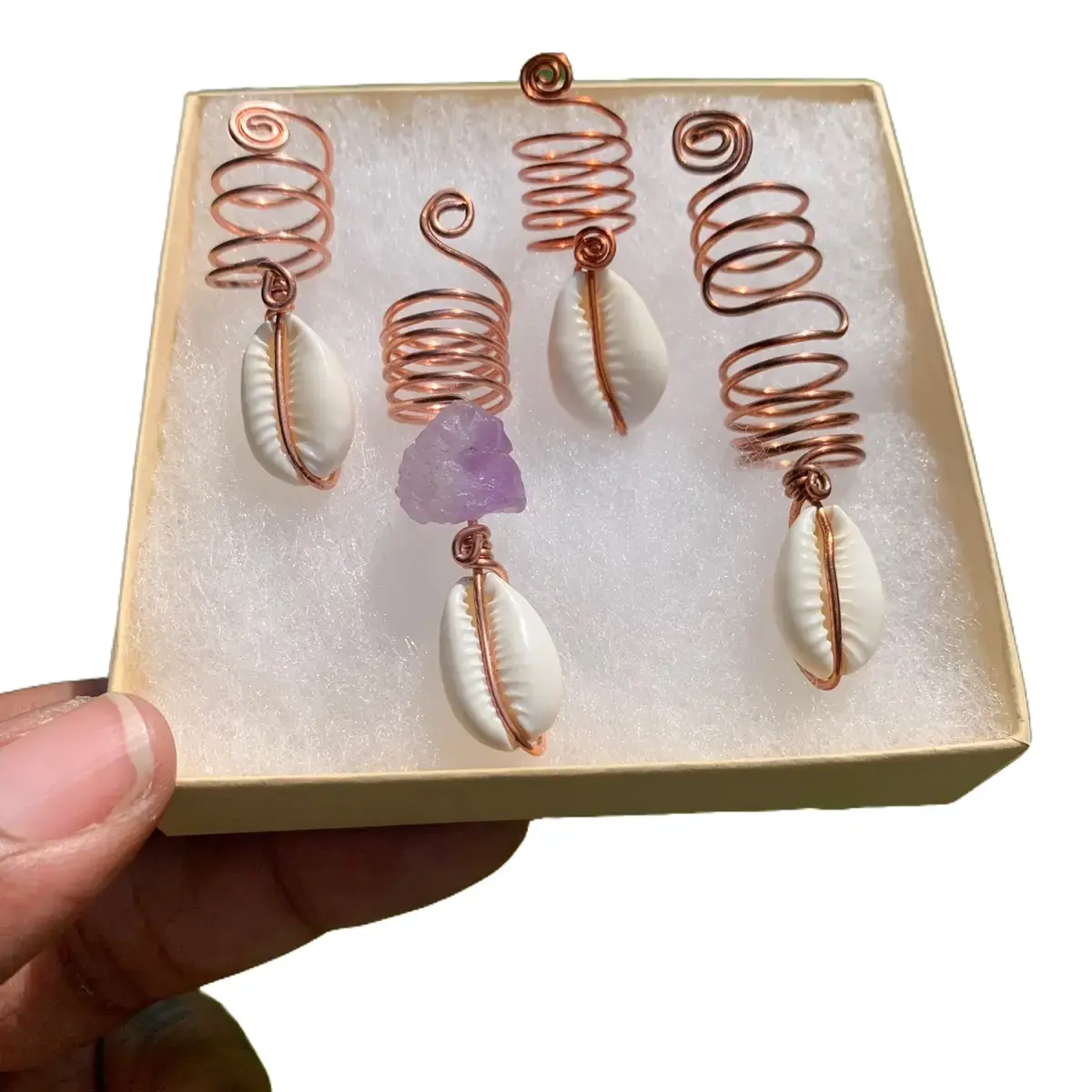 Copper Wrapped Loc/ Braid Jewelry Copper Wrapped Loc/ Braid Jewelry