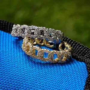 Cuban Link Chain Ring Adjustable