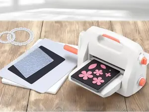 9" Adjustable Die Cutting & Embossing Machine, 9" Opening, Paper, Fabric and Other Materials