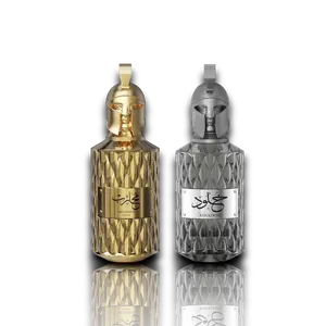 Le Falcone Extrait De Parfum Multi-Pack - Male Alcohol-Based Fragrance Set (Muharib Alpha + Khulood), 85 ml-2.8 oz Men's Scent with Vanilla, Wood, Musk & Honey Notes