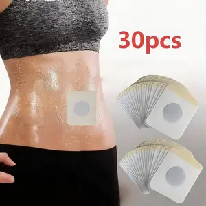 30-Piece Abdominal Patch Set, Breathable, Heat Patches, Ideal for Abdomen and Legs, Enhances Appearance, Perfect Gift for Gym, Home, Travel, Portable Use