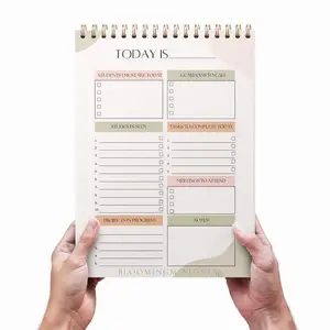 BloomingMindsets School Counselor Notepad - Today is Today, Schedule, Tasks to Complete, Notes, and Projects in Progress for School Counseling