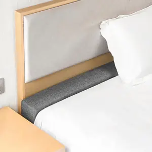 Bed Gap Filler for King Mattress, High-Density 45D Sponge, Removable and Washable Cover, Mattress Extender for Headboard Gap Bed Space Crack Wall, 78"*4"*12" King