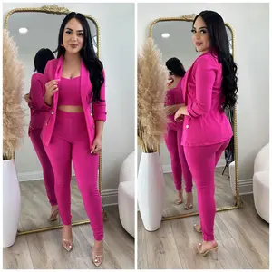 Business Talk 3 Pc Set (Fuchsia)