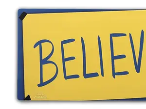 Believe Premium TCG Playmat or Mousepad 14"x24"