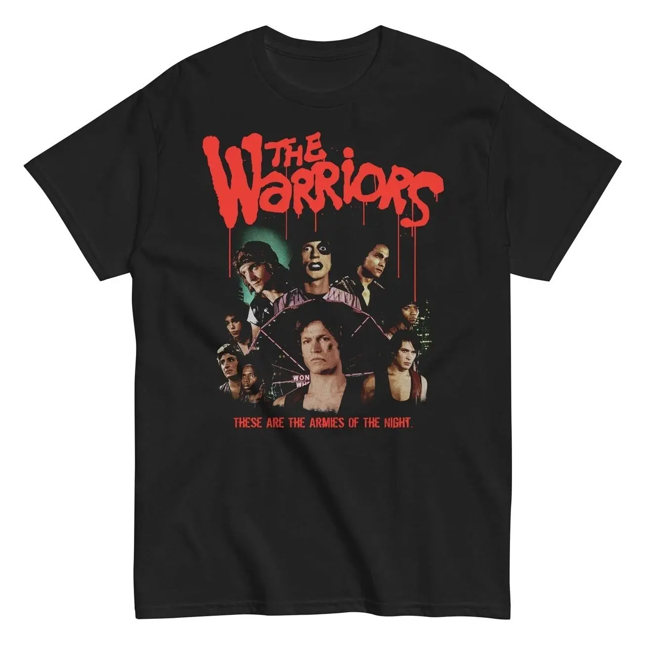 The Warriors Shirt, Cult Film 80s Horror Vintage T-Shirt, Movie Graphic Shirt, Unisex Cotton Crewneck Tee