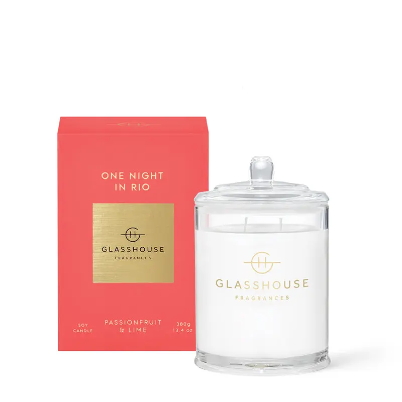GLASSHOUSE FRAGRANCES | One Night in Rio Candle
