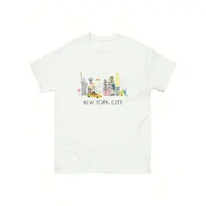 100Percent Cotton Humorous T Shirt Featuring New York City Design Perfect for New York Enthusiasts Summer Tee