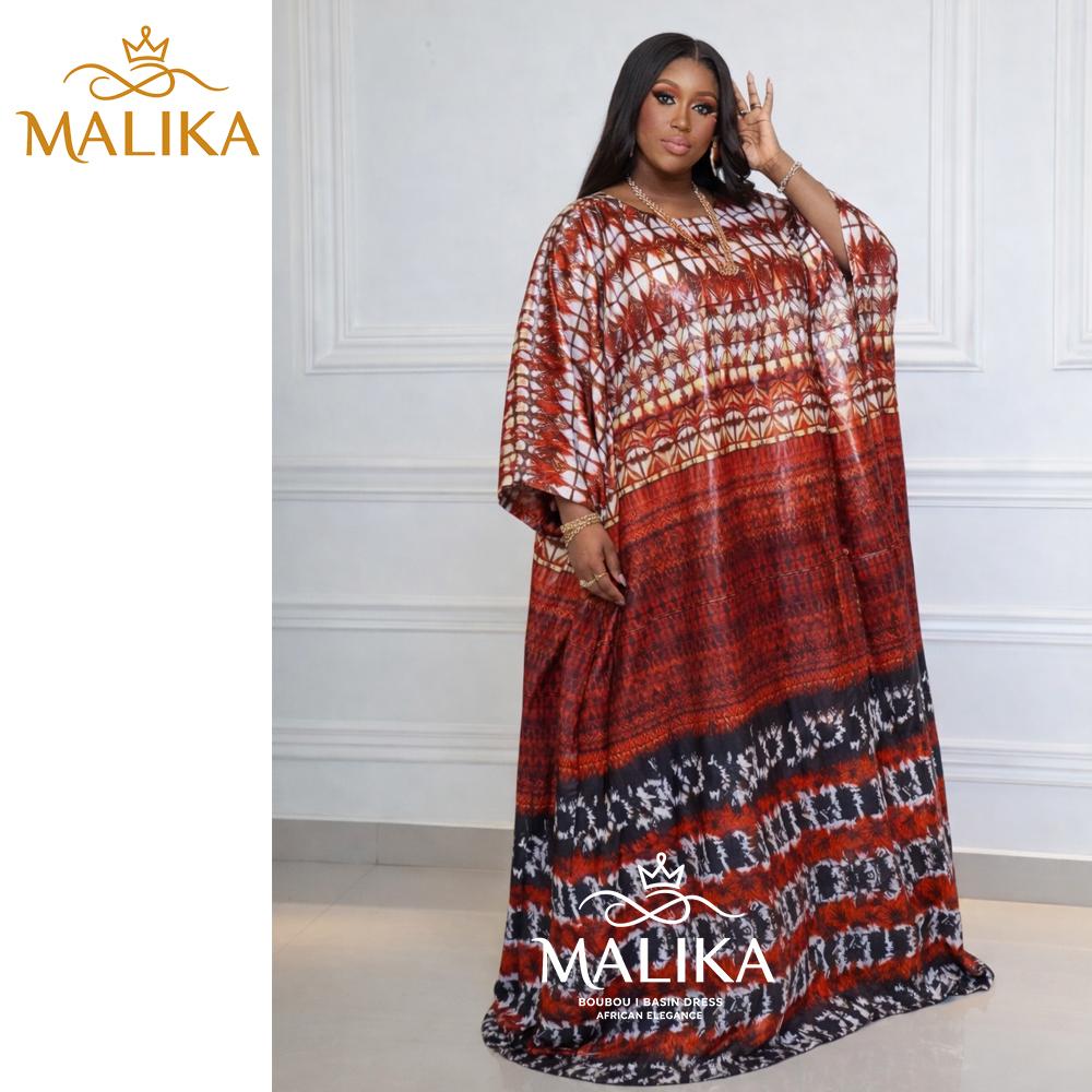 Perfumed Print Bazin Boubou Dress With Scarf First Quality Jacquard Basin Riche For Senegal African Noble Lady Evening Gown Long Sleeve