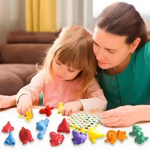 Dinosaur Shape Alphabet Matching Toys, Colorful Shape Sorter Toy, Early Education Cognitive Toy for Kids, Educational Toy for Kids, Blocks