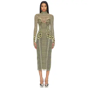 AFRM Shailene Dress in Butter Petals