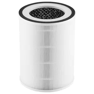 VEVOR Air Purifier Replacement Filter, H11, 2-in-1 Compact & Lightweight Replacement Filter with PET Pre-Filter, Easy-to-Grab Purifier Filter with Non-Woven Fabric, Fit for Cylindrical Purifier