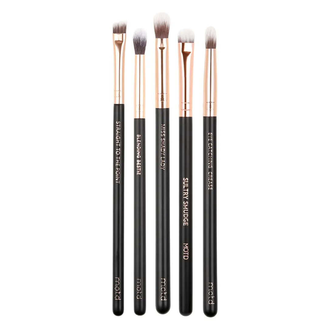 MOTD Cosmetics Hooded Eye Makeup Brush Set Best For Beginner Precise Eyeshadow Mature Eye