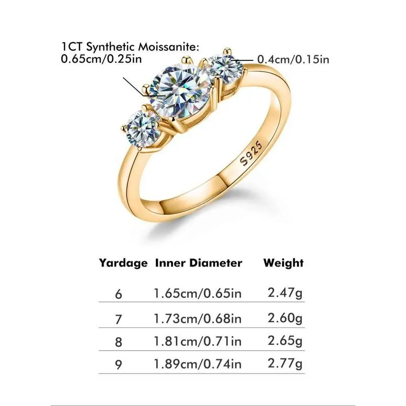 S925 Sterling Silver Synthetic Moissanite Ring, Fashion Promise Ring for Women, Trendy All-match & Exquisite Engagement Ring for Birthday Gift S925 Sterling Silver Synthetic Moissanite Ring, Fashion Promise Ring for Women, Trendy All-match & Exquisite Engagement Ring for Birthday Gift