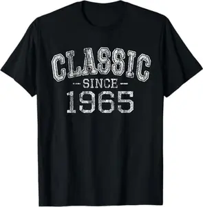 Classic since 1965 Vintage Style Born in 1965 Birthday Gift T-Shirt