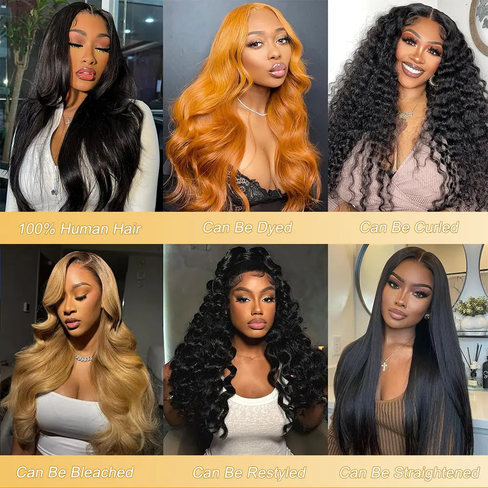 Ramiss 12A Brazilian Body Wave Straight Hair Bundles Human  display picture 1