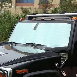 For Hummer H2 2003-2007 Car Front Glass Sunshade Sunscreen Heat Insulation Cloth Car Windshield Sun Shade Covers Accessories