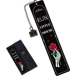 Dark Romance Bookmarks Gifts - Funny Spicy Bookmarks for Women Friends Girls Romance Gothic Gag Book Marks for Book Lovers Reader Bookworm Halloween Thanksgiving Christmas Birthday Gifts