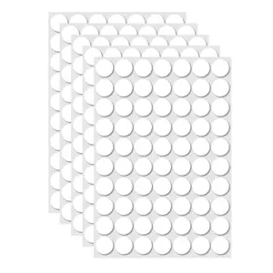 350 count (0.79'') Sticky Tack, Double Sided Sticky Dot, Clear Poster Stickers Round Putty, No Trace Poster Adhesive Putty Removable  Stickers for Festival Decoration Sticky Dot (20mm)