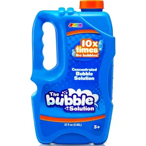 32 oz Bubble Solution Refills (Close to 1L/ up to 2.5 Gallon), Concentrated Solution for Bubble Machine, Wands, Blower, Easter