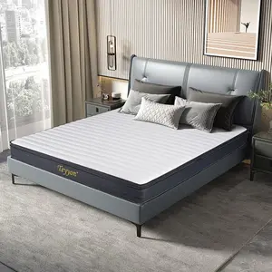 Full Size Mattress 10 Inch Hybrid Mattress with Memory Foam & Pocket Springs, Ergonomic Design for Pressure Relief,Medium Firm Feel, Motion Isolation, Edge Support, Ships Compressed relieve