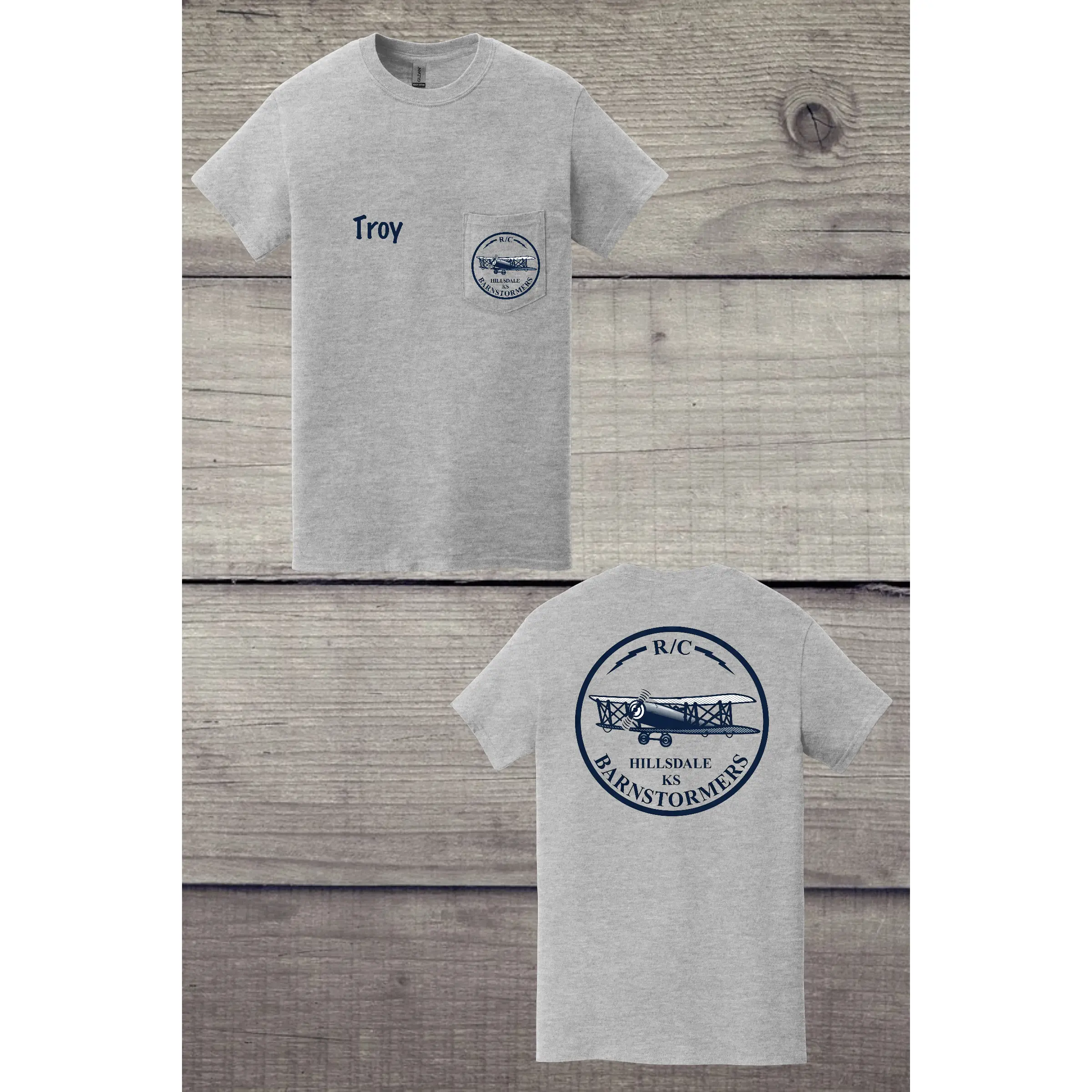 R/C Barnstormers Pocket T-Shirt