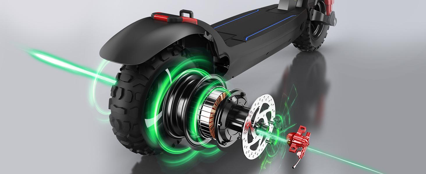 【Holiday Haul】Off-Road Electric Scooter for Adults, 2000W Motor 28 MPH Top Speed 37 Miles Long Range 11" Off-Road Pneumatic Tires, Dual Disc Brakes, Front & Rear Dual Suspension, Turn Signals & APP Control, Foldable E-Scooter with NFC Unlock 【Holiday Haul】Off-Road Electric Scooter for Adults, 2000W Motor 28 MPH Top Speed 37 Miles Long Range 11" Off-Road Pneumatic Tires, Dual Disc Brakes, Front & Rear Dual Suspension, Turn Signals & APP Control, Foldable E-Scooter with NFC Unlock