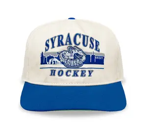 Syracuse Crunch Hockey Snapback: Cream