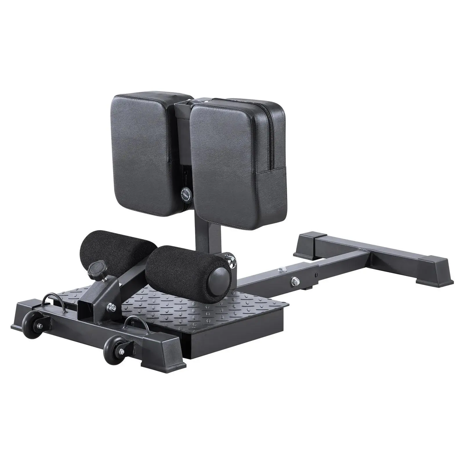 Multi-Function Sissy Squat Machine, Adjustable Deep Squat Workout Bench for Leg, Glute & Waist Muscle Training, Heavy-Duty Q235 Steel Frame Exercise Equipment, Tool-Free Multi-Level Adjustment, Foldable Portable Leg Exercise Machine for Home Gym